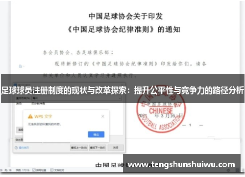 足球球员注册制度的现状与改革探索：提升公平性与竞争力的路径分析